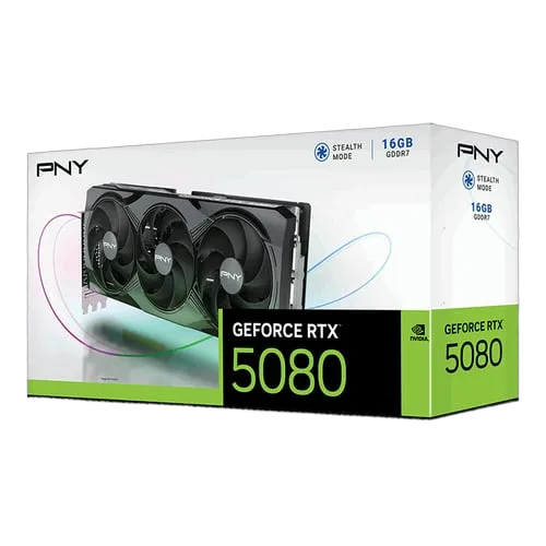 PNY Nvidia GeForce RTX 5080 16G, vue 10