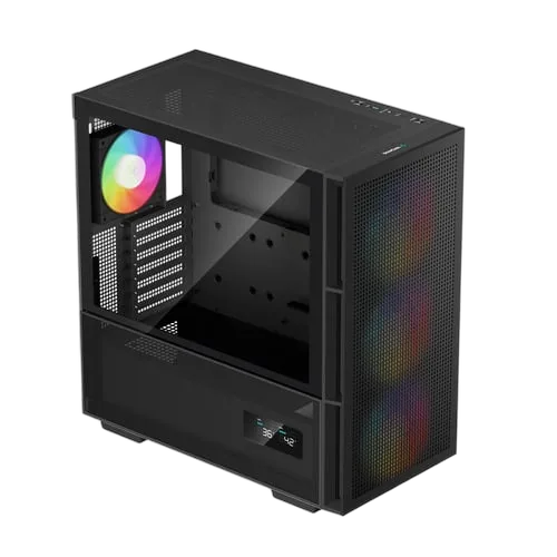Deepcool CH560 Digital Noir - MT/Sans Alim/ATX, vue 3