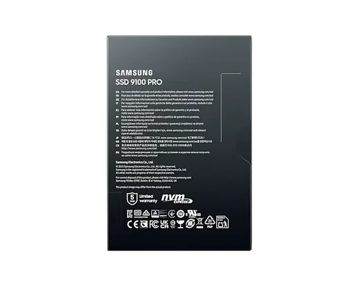 Samsung 9100 Pro 1To M.2 NVMe Gen5, vue 6