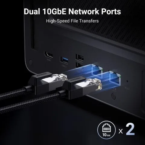 UGREEN DXP6800 Pro - 6 Baies, vue 2