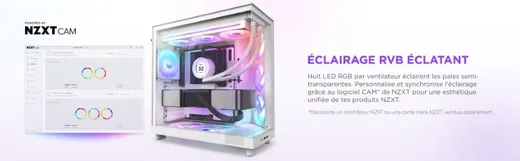 NZXT F240 RGB Core Fan (Single Frame) - Blanc, vue 10