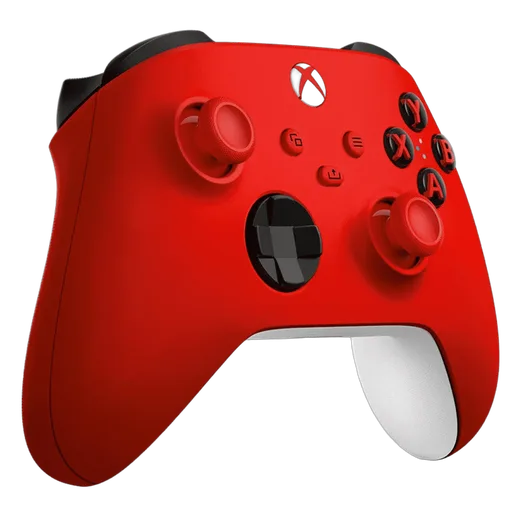 Microsoft Manette Xbox - Rouge - Sans Fil, vue 3