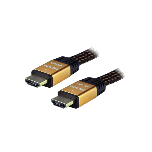 MCL Samar Câble HDMI 2.0 Highspeed + Ethernet mâle/mâle tressé/plat - 3m, vue 1
