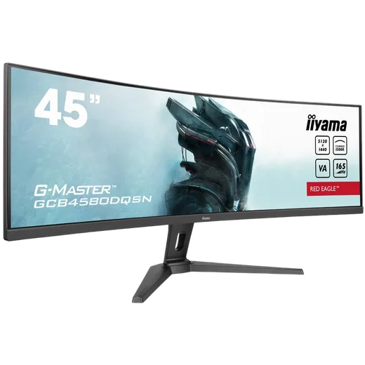 Iiyama G-MASTER GCB4580DQSN-B1 - 45" CURVE Dual QHD 165Hz VA 0.8ms FreeSync