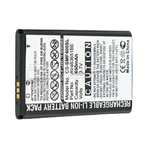 DLH Energy Li-ion 3,7v 650mAh, vue 1
