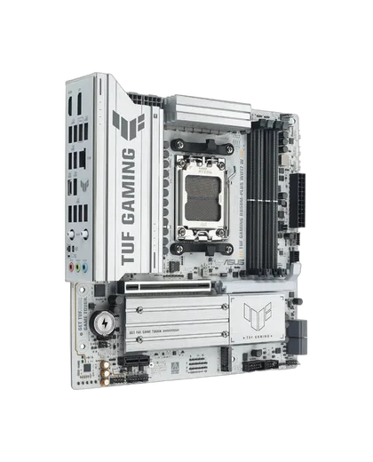 Asus TUF GAMING B850M-PLUS WIFI7 W, vue 2