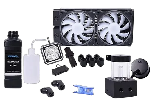 Alphacool Kit Watercooling complet -  Core Storm 240mm ST30, vue 1