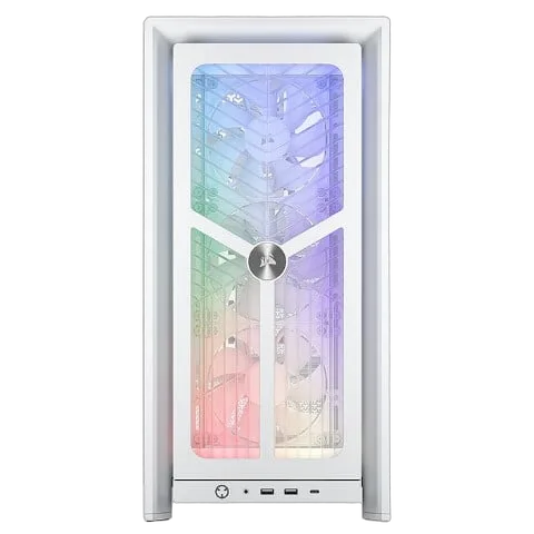 Corsair Frame 4000X RS Blanc - MT/Sans Alim/E-ATX, vue 3