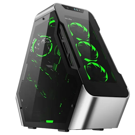 Jonsbo TR03-G Showcase Tempered Glass Silver-Seconde Vie, vue 1