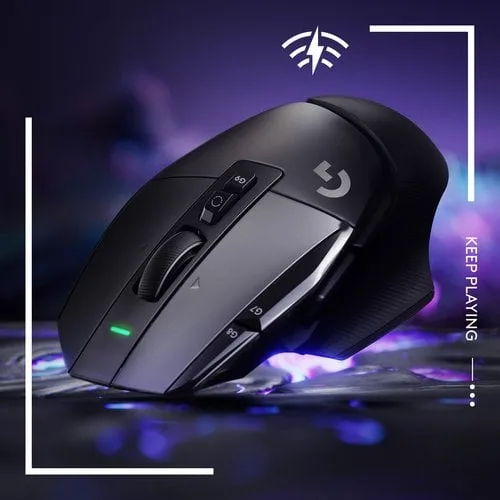 Logitech G502 X Lightspeed - Sans-Fil - Noir, vue 4