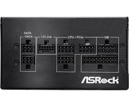 ASRock ATX 750W - 80+ Gold - PRO-750G, vue 4