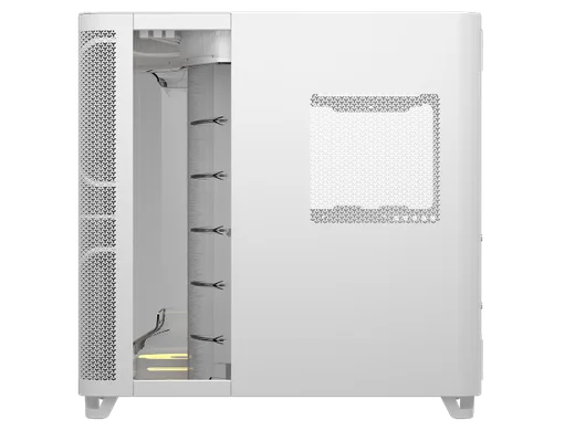 Corsair Air 5400 LX-R RGB Link Blanc - MT/Sans Alim/E-ATX, vue 4