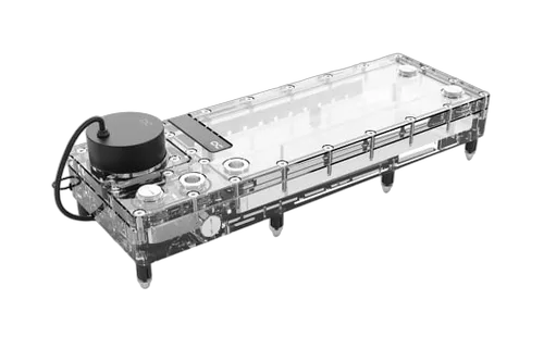 Alphacool Core Flat Reservoir 360 - Pompe incluse, vue 2