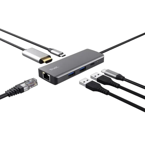 Trust Adaptateur DALYX USB-C 6 en 1