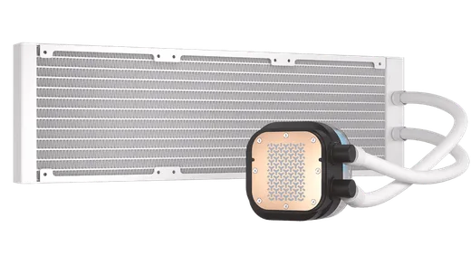 Corsair iCUE LINK TITAN II 360 RX RGB - 360mm - Blanc, vue 3