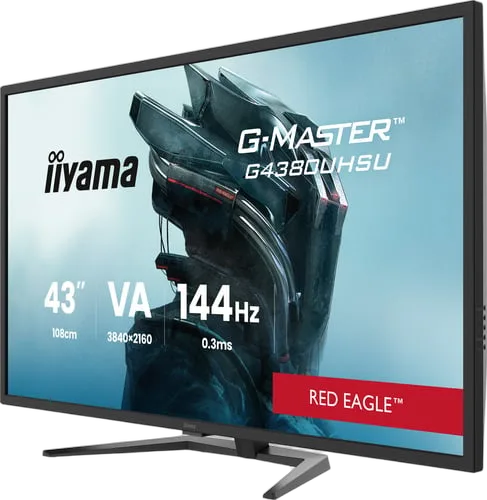 Iiyama G4380UHSU-B2 - 42.5" 4K 144Hz 0.3ms Adaptive Sync