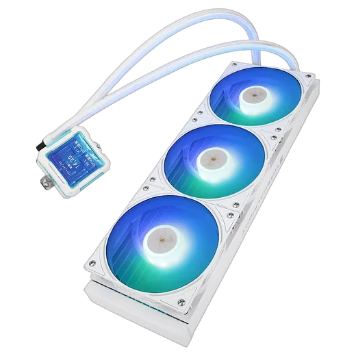 Thermalright Frozen Warframe Pro 360 ARGB - 360mm - Blanc, vue 2