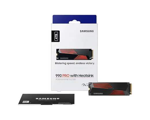 Samsung 990 PRO Dissipateur 4To M.2, vue 11