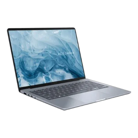 Asus Zenbook UX3480KA-ISSU10W - 14" OLED FHD+ Ryzen AI 5 330 16Go 256Go W11, vue 5