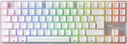 Cherry MX 8.2 Pro TMR TKL - Magnétique - Sans-Fil - RGB - Blanc