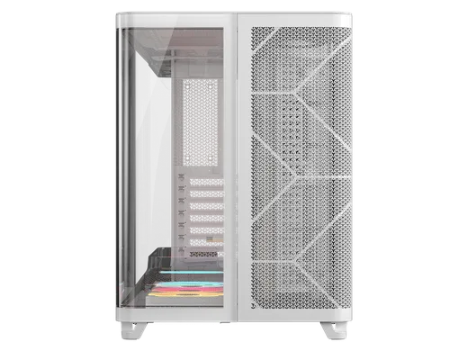 Corsair Air 5400 LX-R RGB Link Blanc - MT/Sans Alim/E-ATX, vue 2