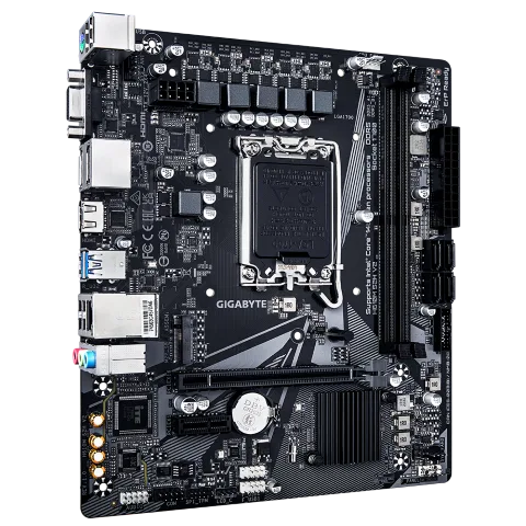 Gigabyte H610M S2H V2 - H610/LGA1700/DDR5/mATX, vue 3