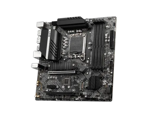MSI PRO H610M-G DDR4, vue 5