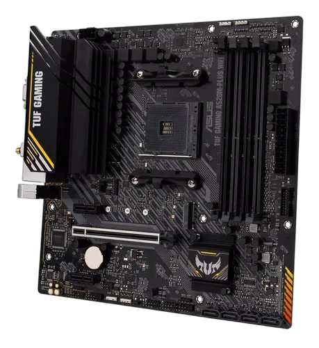 Asus TUF Gaming A520M-PLUS WIFI, vue 4