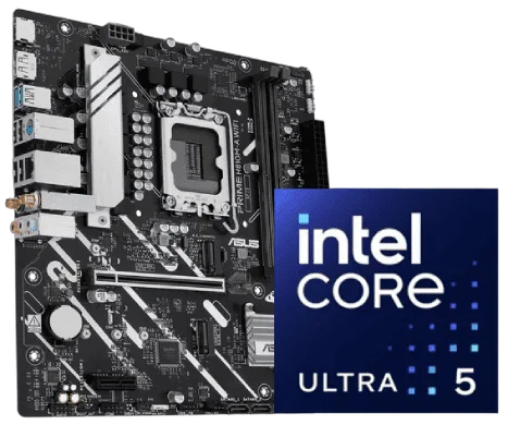 Asus PRIME H810M-A WIFI + Core Ultra 5 - 245KF