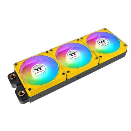 Thermaltake CT120 EX Reverse ARGB (Pack de 3x120mm) - Jaune, vue 3
