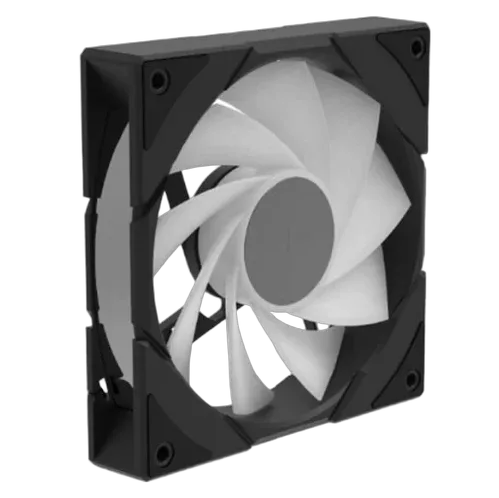 Deepcool CG580 FAN HUB Noir + R-EDF120-BKAPR86-G-1, vue 3
