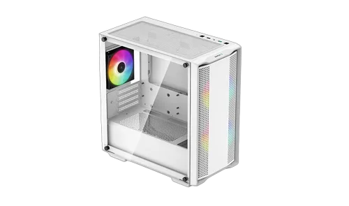 Deepcool CC360 ARGB Blanc - mT/Sans Alim/Micro-ATX, vue 2