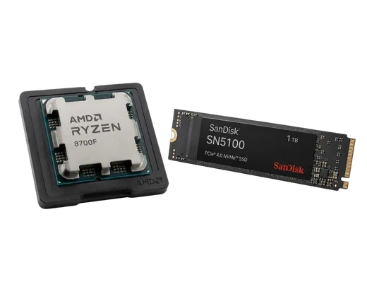 AMD Ryzen 7 8700F + 1TB NVMe Gen4
