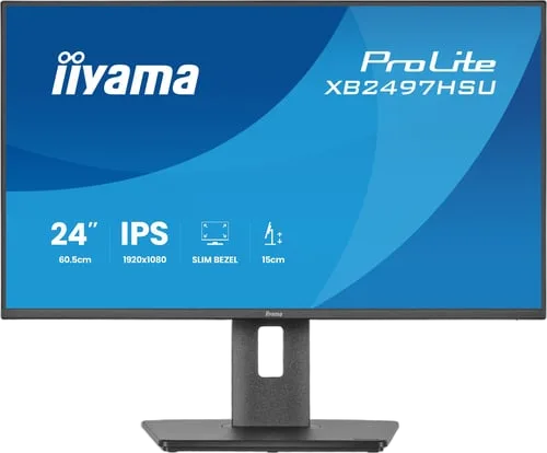 Iiyama Prolite XB2497HSU-B1 - 23.8" FHD 120Hz IPS 4ms Pivot Adaptive Sync