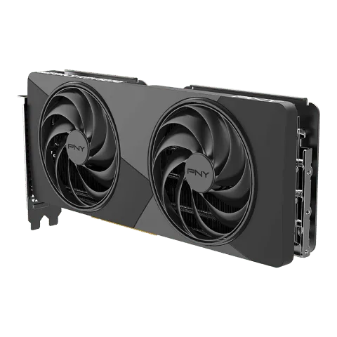 PNY GeForce RTX 5070 12Go Slim Dual Fan Overclocked, vue 8
