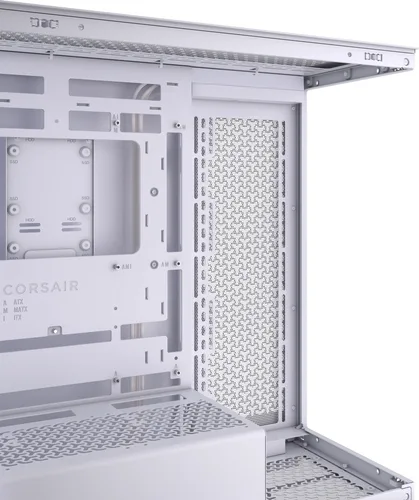 Corsair 3500X Blanc - MT/Sans Alim/E-ATX, vue 3