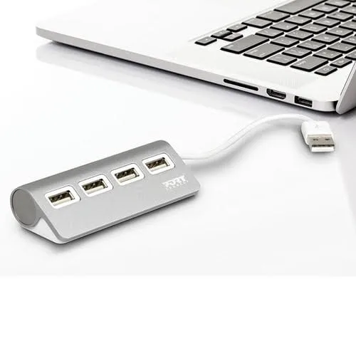 Port Hub USB 4 ports 2.0, vue 3