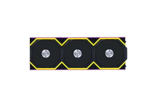 Lian-Li UNI FAN SL ARGB PWM Sans fil, 3-Pack 120mm - Noir, vue 2