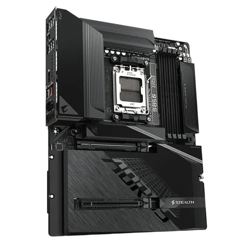 Gigabyte B850 AORUS STEALTH, vue 3