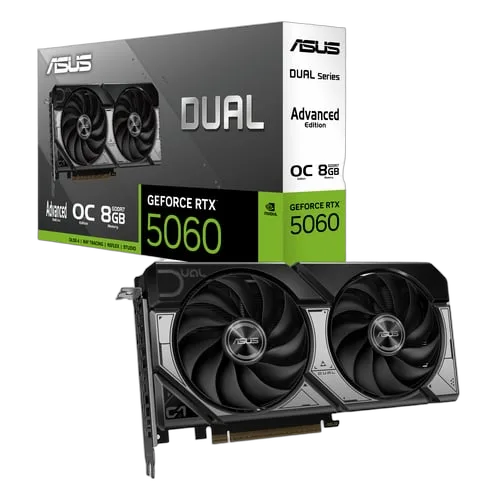 Asus Dual GeForce RTX 5060 8GB OC Edition Advanced