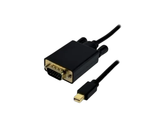 MCL Samar Câble Mini DisplayPort/VGA mâle/mâle - 1.5m - Noir, vue 1