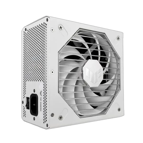 Asus ATX 1000W - 80+ GOLD - TUF GAMING 1000G White, vue 5