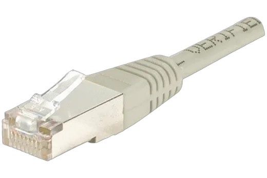 Cordon Cat 6, 4P Moule 0.50 m FTP Vert, vue 1