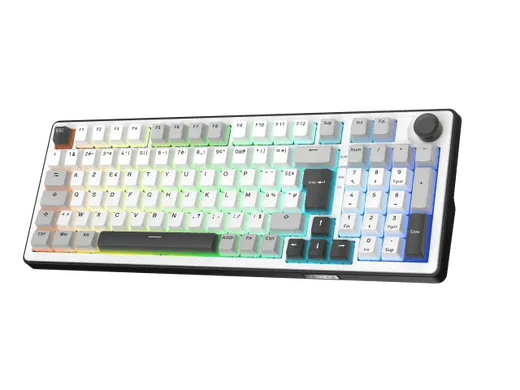 The G-LAB Keyz Elite 400 Blanc/Gris + Kult Elite M100, vue 3