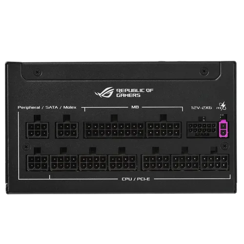 Asus ATX 1000W - 80+ Platinum - ROG STRIX 1000P Gaming Noir, vue 5