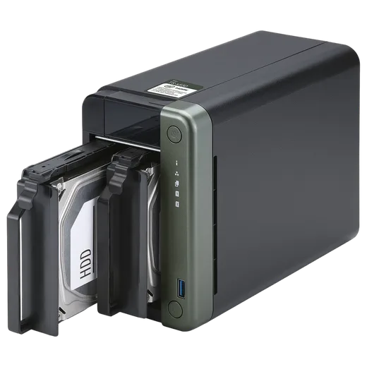 Qnap TS-253D-4G - 2 HDD