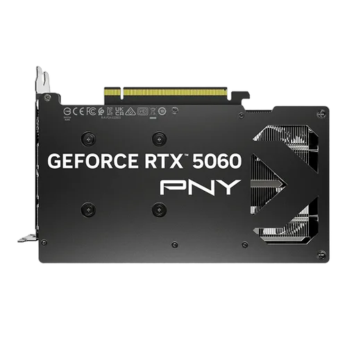 PNY RTX 5060 8GB Overclocked Dual Fan, vue 8