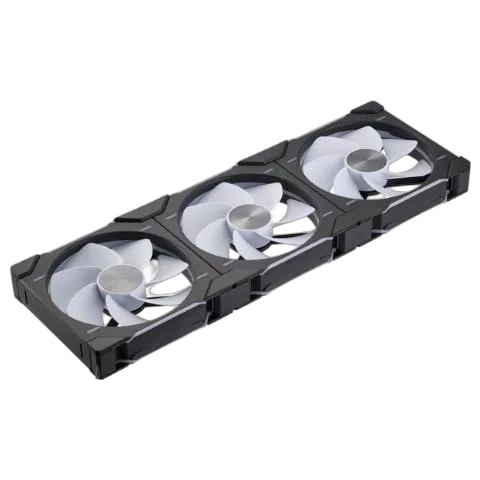 Phanteks D30 PWM Reverse Airflow D-RGB - Pack 3x140mm-Noir, vue 2
