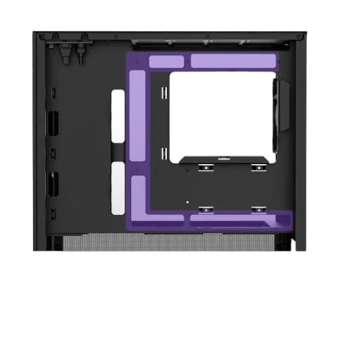 NZXT H3 Flow Noir - MT/Sans Alim/mATX, vue 8