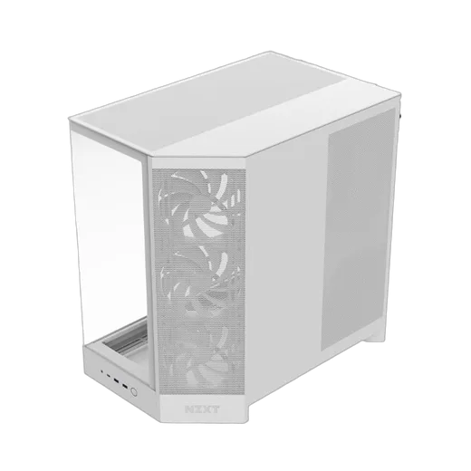 NZXT H9 Flow Blanc - MT/Sans Alim/E-ATX, vue 3